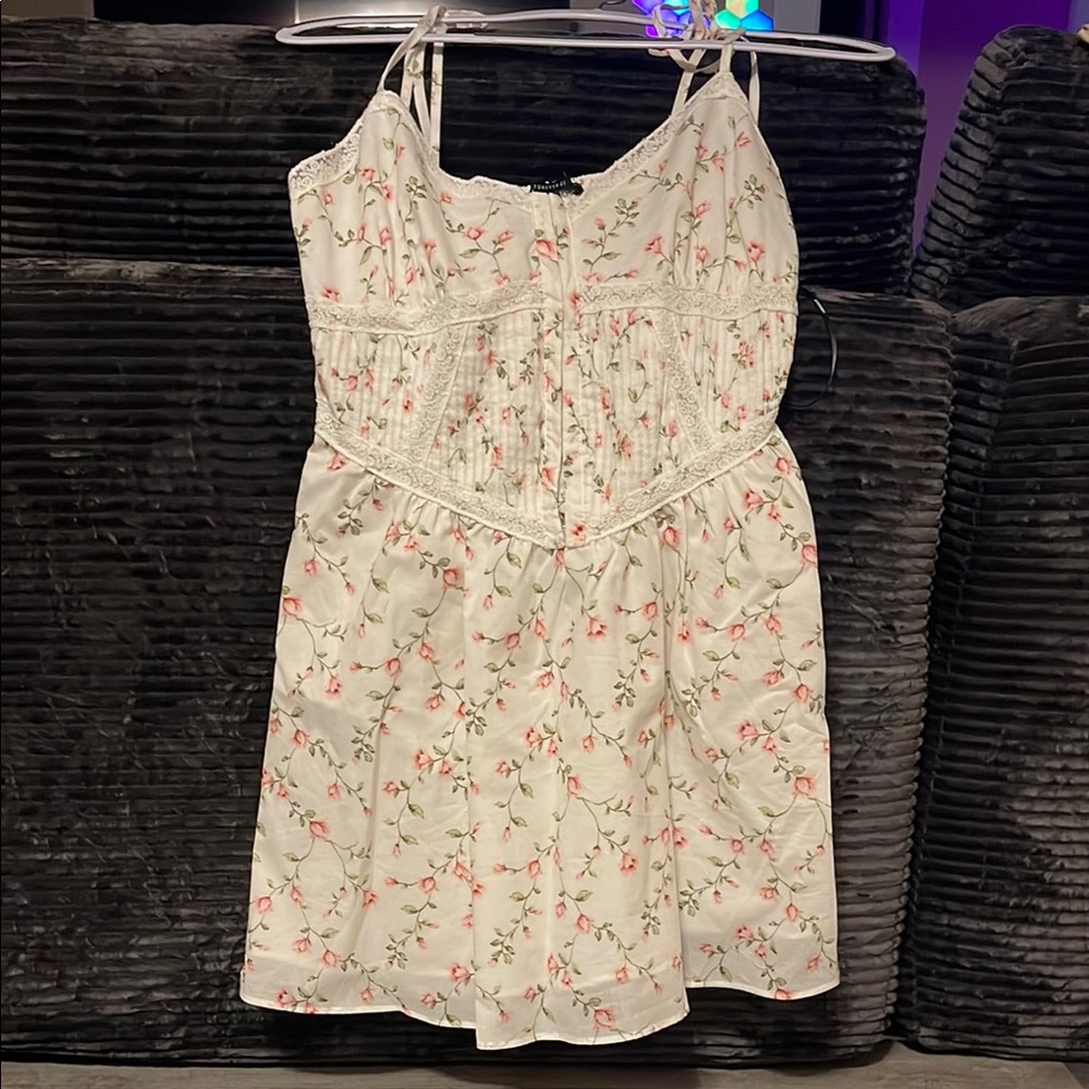 Floral Spaghetti Strap Dress